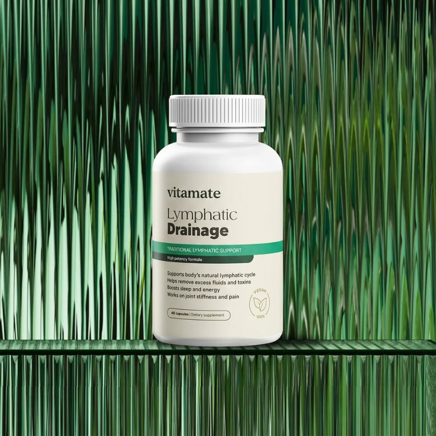 New Maximum Potency Formula - Lymphatic Drainage Capsules by Vitamate™