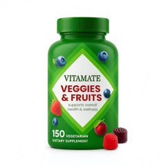 Veggies & Fruits supports overall health & wellness