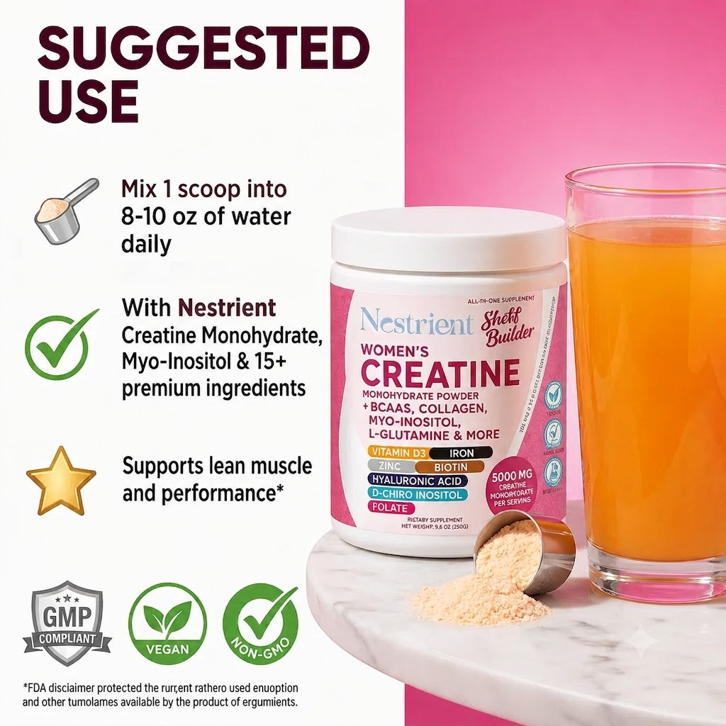 Creatine Monohydrate for Women