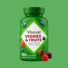 Veggies & Fruits supports overall health & wellness