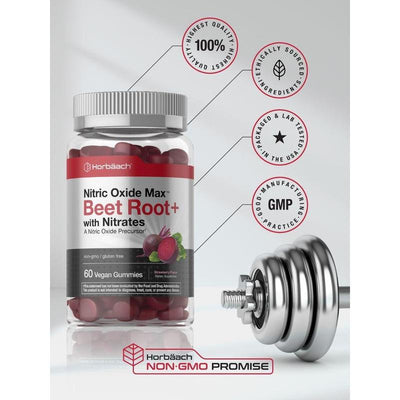 Horbäach Nitric Oxide Beet Root Gummies
