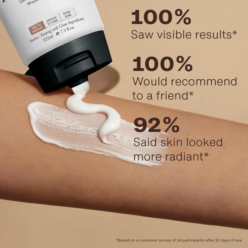Body self-tanning lotion / Self-bronzing body lotion