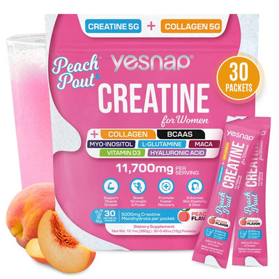 YESNAP PeachPout Creatine for Women