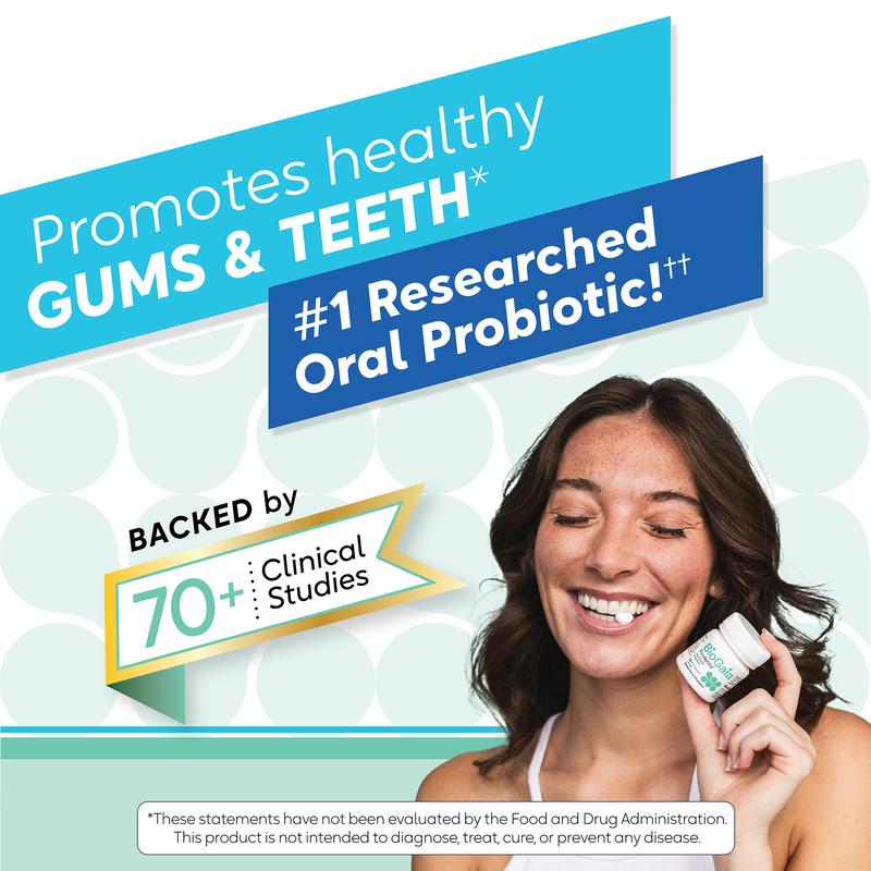 BioGaia Prodentis | Oral Probiotics | Promotes Healthy Gums & Teeth | Defends Against Bad Breath