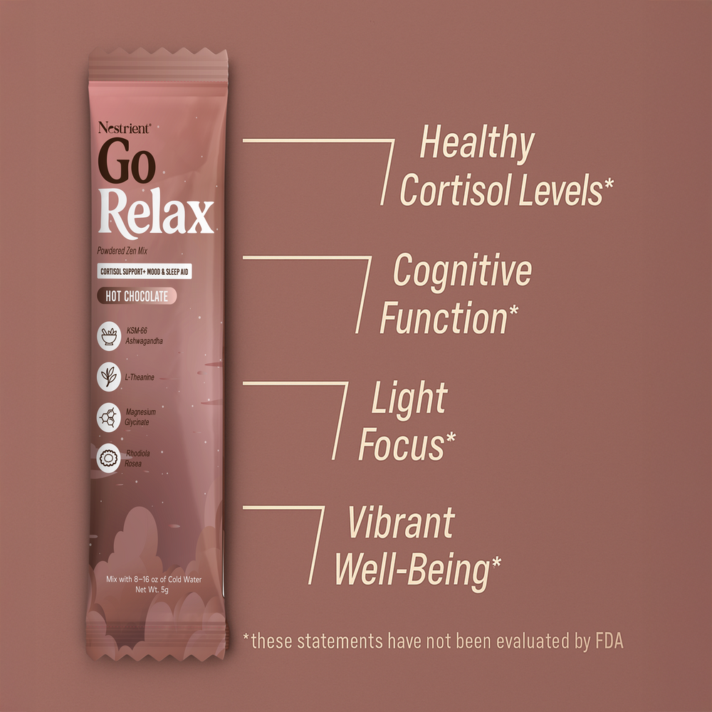 Vitamate GoRelax Powdered Zen Mix  hot chocolate