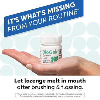BioGaia Prodentis | Oral Probiotics | Promotes Healthy Gums & Teeth | Defends Against Bad Breath