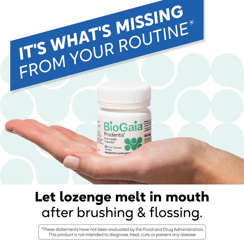 BioGaia Prodentis | Oral Probiotics | Promotes Healthy Gums & Teeth | Defends Against Bad Breath