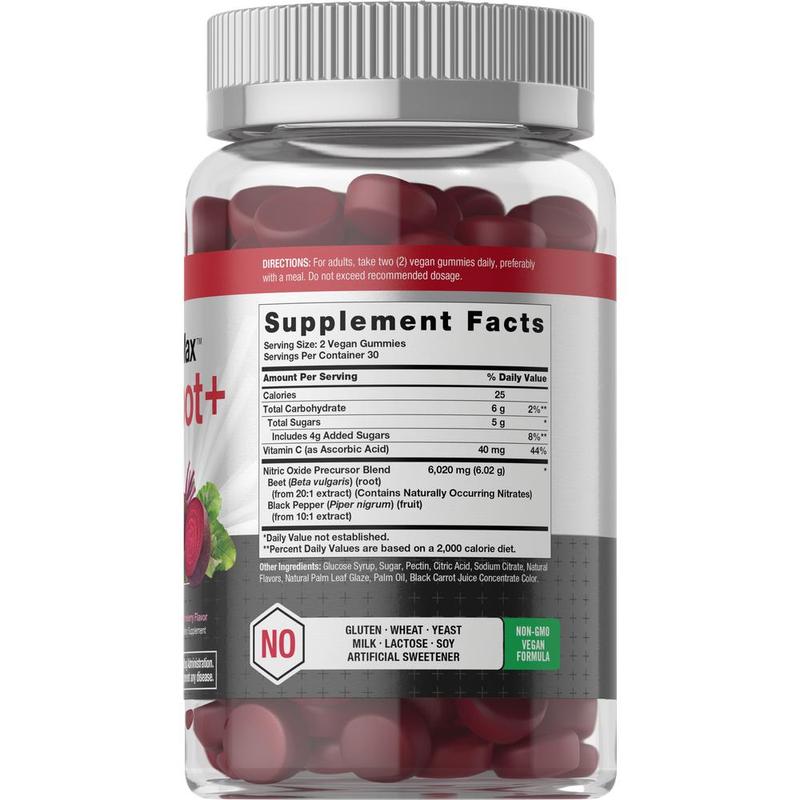 Horbäach Nitric Oxide Beet Root Gummies