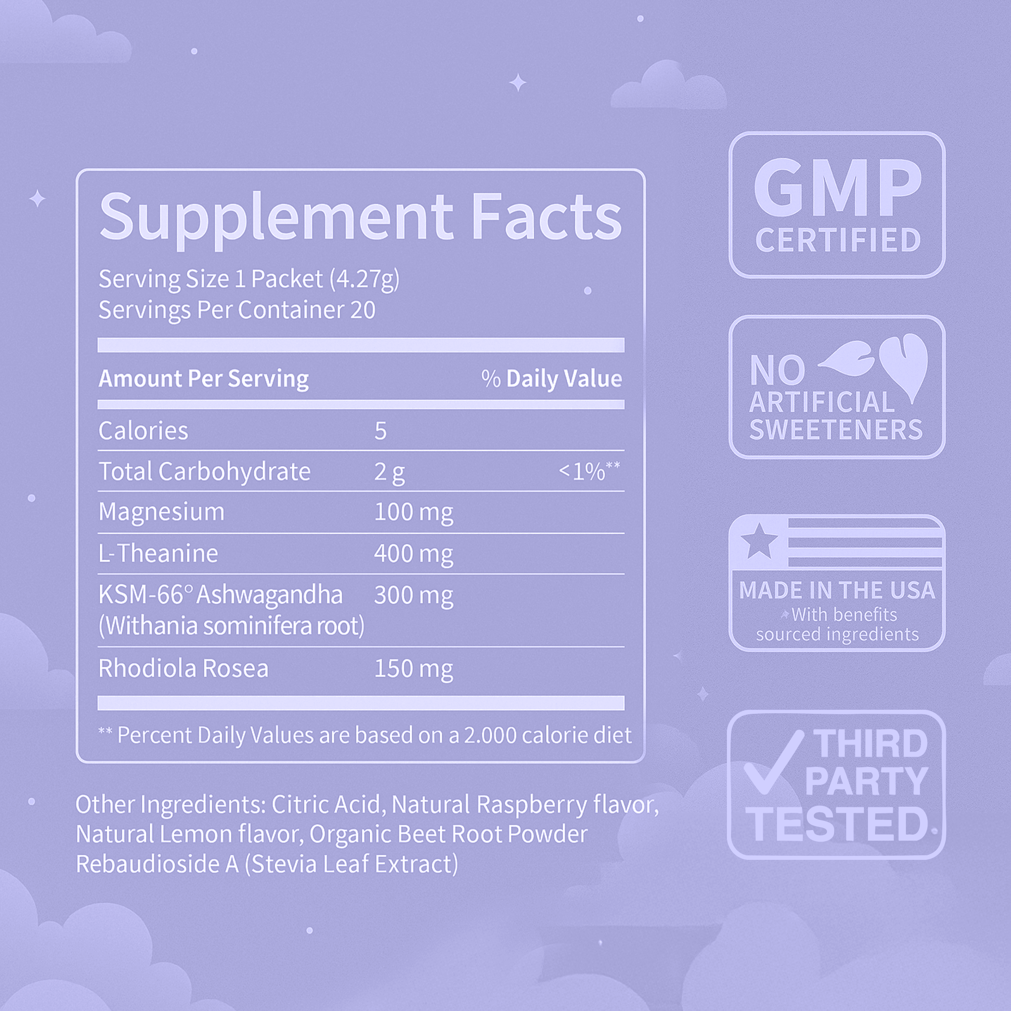 Vitamale GoRelax powdered zen mix