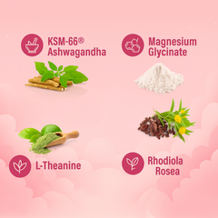 Vitamate GoRelax Raspberry Lemonade Powdered Drink Mix -  Cortisol Balance Supplements