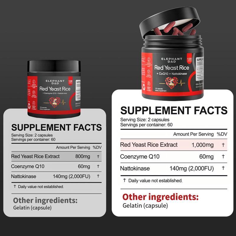 ELEPHANTDAD Red Yeast Rice