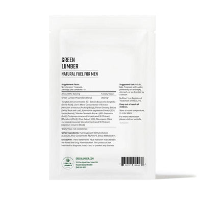 Green Lumber - Natural Fuel For Men