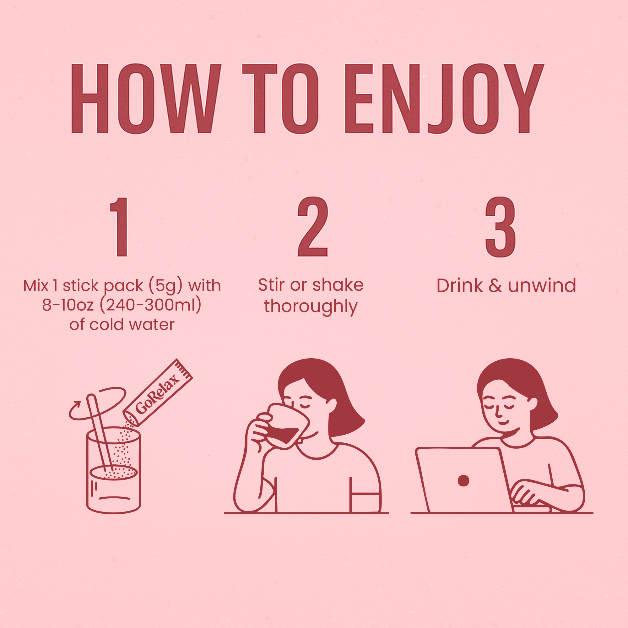 Vitamale GoRelax raspberry and lemon