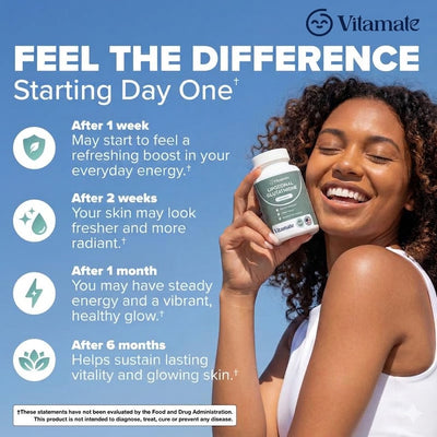 Liposomal Glutathione Capsules – Skin Glow, Immune & Detox Support
