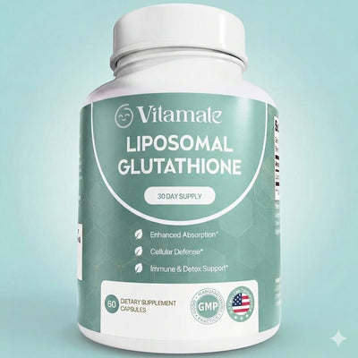 Liposomal Glutathione Capsules – Skin Glow, Immune & Detox Support