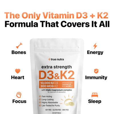 Vitamin D3 & K2