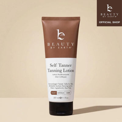 Body self-tanning lotion / Self-bronzing body lotion