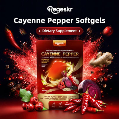 Regeskr Cayenne Pepper Softgel Capsules