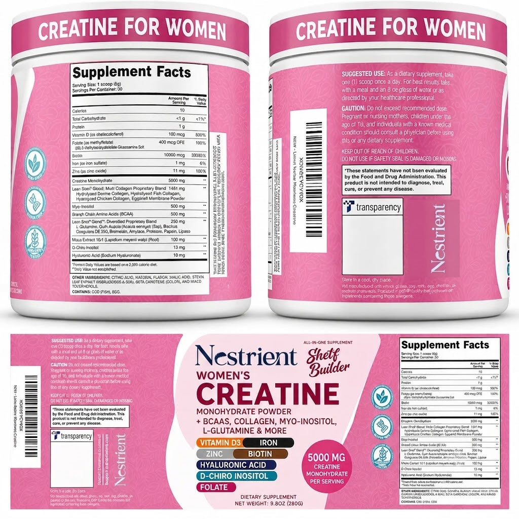 Creatine Monohydrate for Women