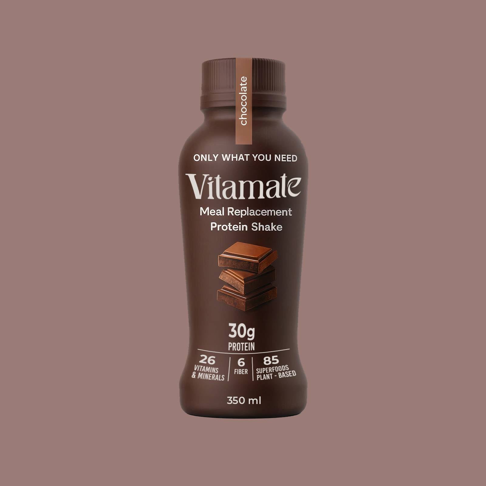 Vtamate chocolate - Meal replacement Protein Shake