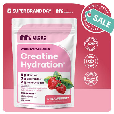 Micro Ingredients Creatine Hydration for Women