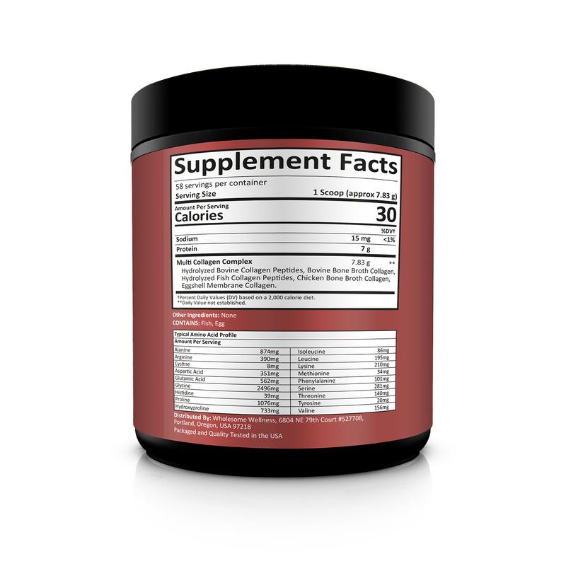 Multi Collagen Protein Powder Hydrolyzed