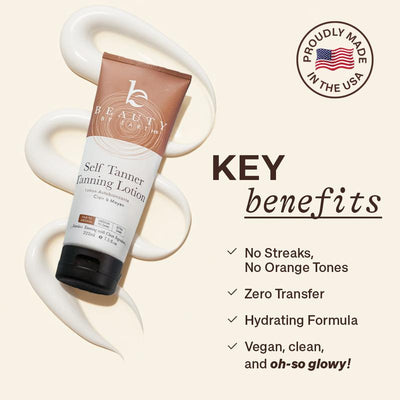 Body self-tanning lotion / Self-bronzing body lotion