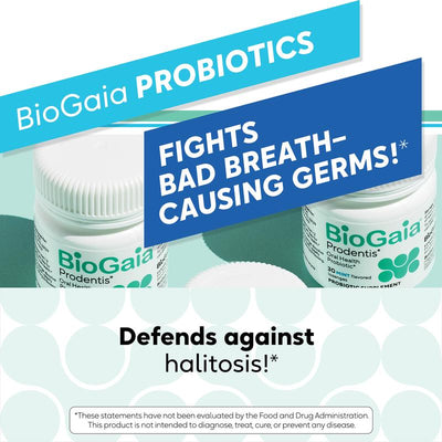 BioGaia Prodentis | Oral Probiotics | Promotes Healthy Gums & Teeth | Defends Against Bad Breath