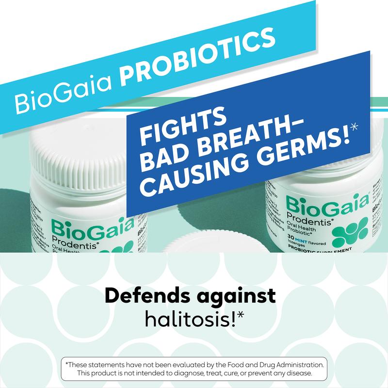 BioGaia Prodentis | Oral Probiotics | Promotes Healthy Gums & Teeth | Defends Against Bad Breath