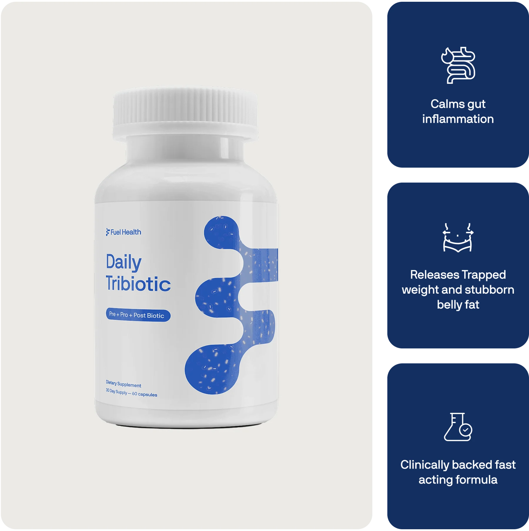 Daily Tribiotic (Pre+Pro+Postbiotic)